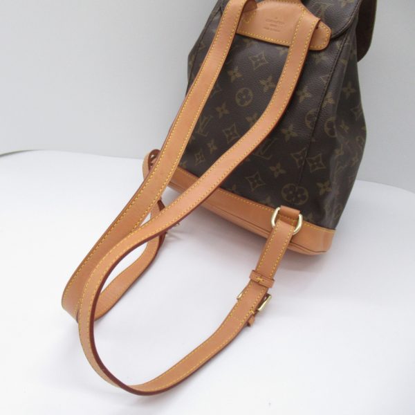 2101218001341 8 Louis Vuitton Montsouris MM Backpack Canvas Brown