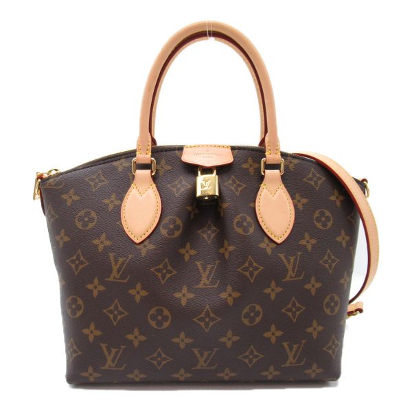 2101218001549 4 Louis Vuitton Poesi NM PM 2way Shoulder Bag Brown