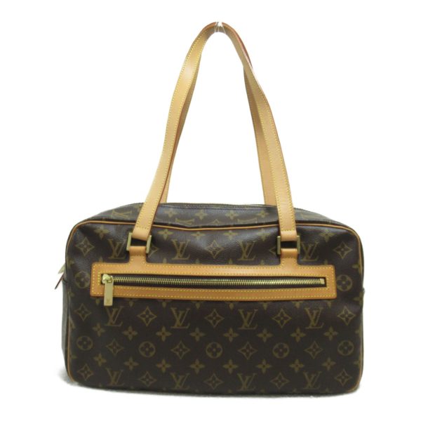 2101218002836 2 Louis Vuitton GM Shoulder Bag Monogram Brown