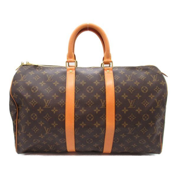 2101218004571 3 Louis Vuitton Keepall 45 Boston Bag Brown