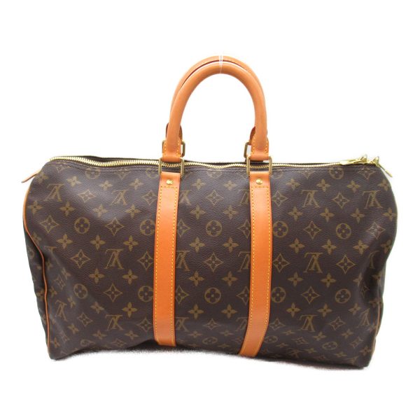 2101218004571 5 Louis Vuitton Keepall 45 Boston Bag Brown