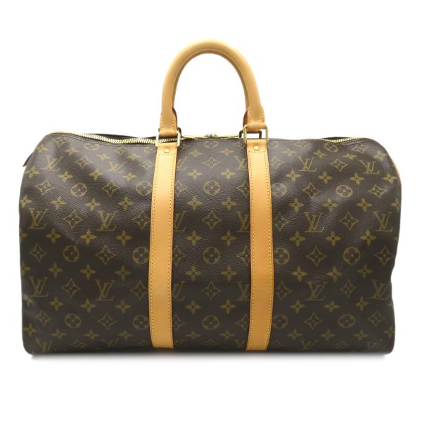 2101218004588 1 Louis Vuitton Keepall 45 Boston Bag Monogram Brown