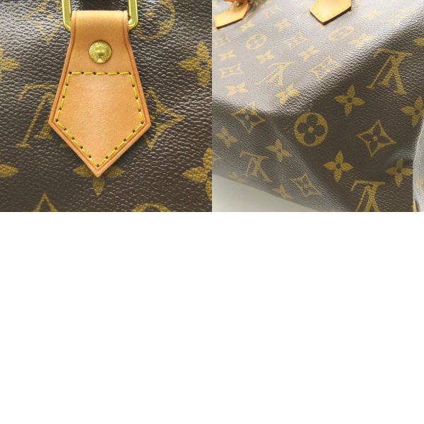 2101218004632 16c Louis Vuitton Speedy Handbag Monogram Brown