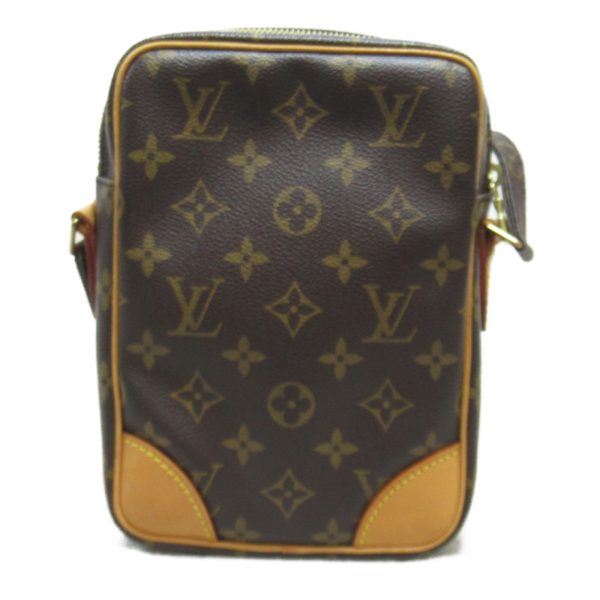 2101218004649 3 Louis Vuitton Danube Shoulder Bag Canvas Brown