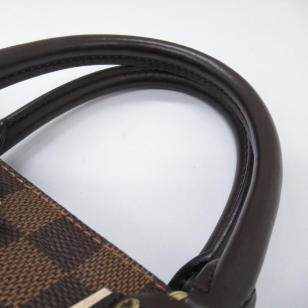 2101218004694 10 Louis Vuitton Normandy Shoulder Bag Brown White