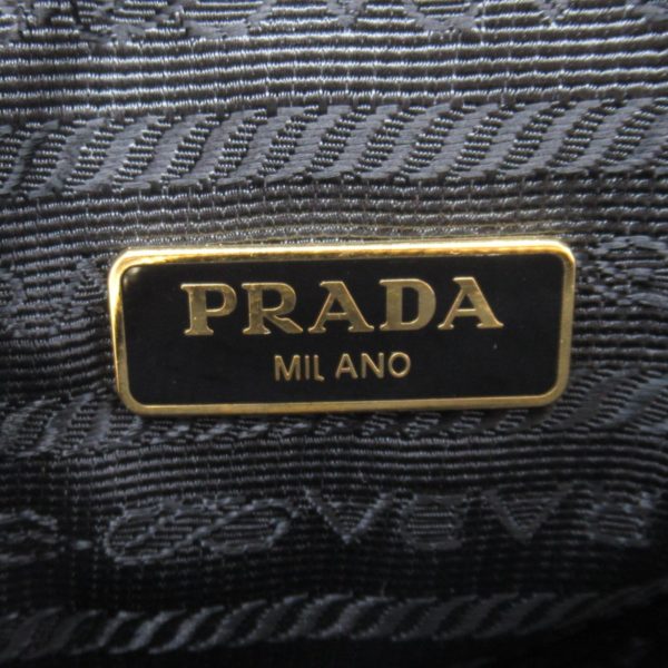 2101218005165 3 PRADA Pochette Shoulder Bag Nylon Black