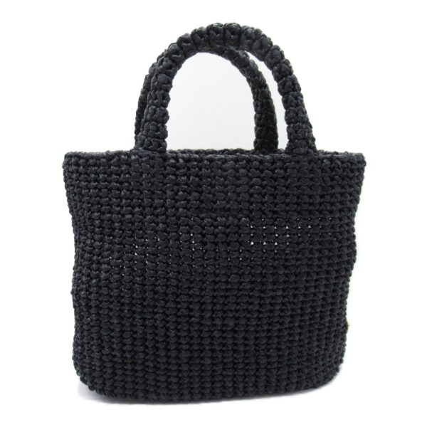 2101218008951 4 Prada Tote Bag in StrawOther Black