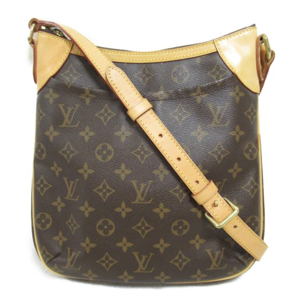 2101218018349 2 Louis Vuitton Odeon PM Monogram Shoulder Bag Brown