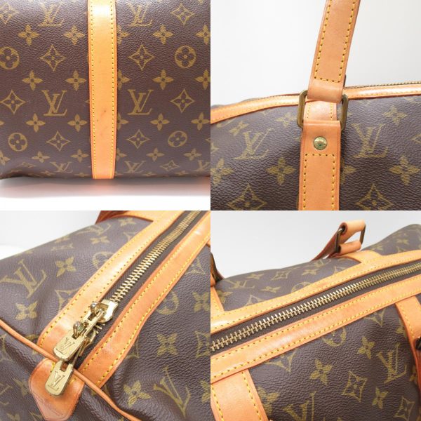 2101218018592 9c Louis Vuitton Sac Souple 45 Boston Bag Brown