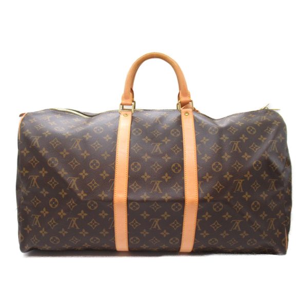 2101218019285 5 Louis Vuitton Keepall 55 Boston Bag Brown