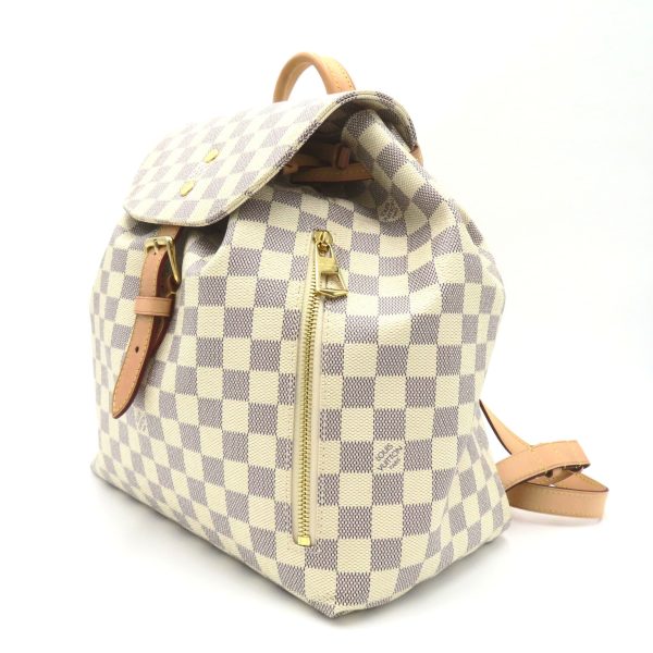 2101218019452 3 Louis Vuitton Speron Damier Azur Backpack White