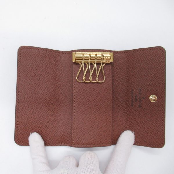 2101218024586 2 Louis Vuitton Multicle 4 Key Case Monogram Brown