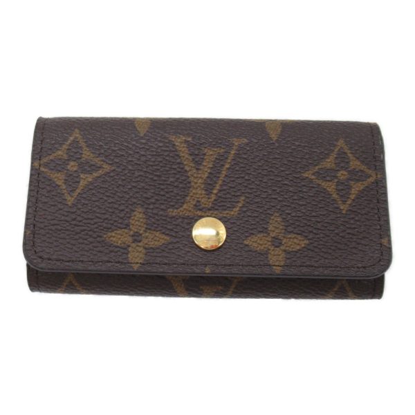 2101218024586 3 Louis Vuitton Multicle 4 Key Case Monogram Brown