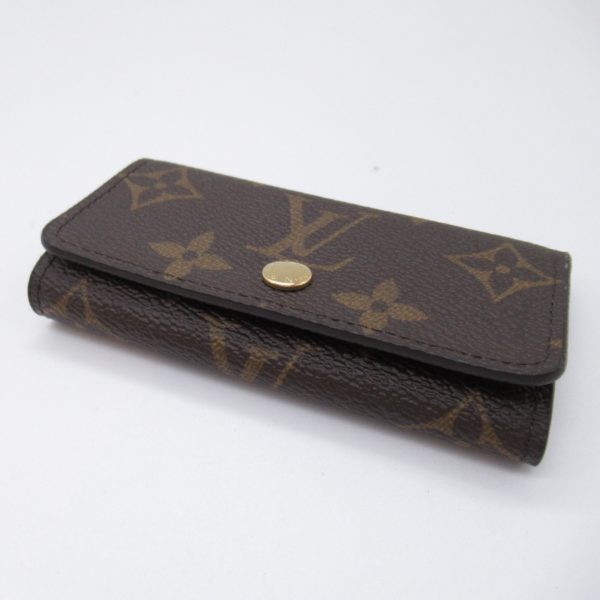 2101218024586 5 Louis Vuitton Multicle 4 Key Case Monogram Brown