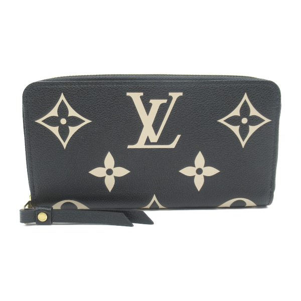 2101218039054 1 Louis Vuitton Zippy Round Long Wallet Black