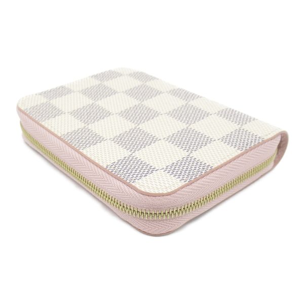 2101218039078 4 Louis Vuitton Zippy Coin Purse Wallet White Pink