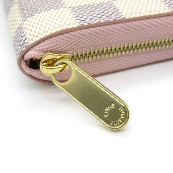 2101218039078 7 Louis Vuitton Zippy Coin Purse Wallet White Pink