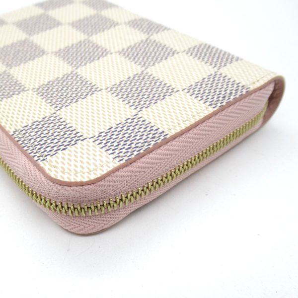 2101218039078 9 Louis Vuitton Zippy Coin Purse Wallet White Pink