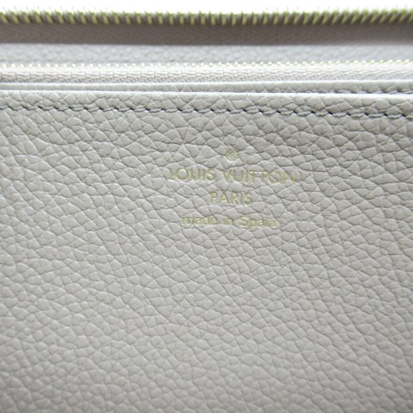 2101218039085 6 Louis Vuitton Zippy Long Wallet Beige Crème