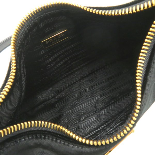 2101218039610 5 PRADA Shoulder Bag Recycled Polyamide Velvet Nero