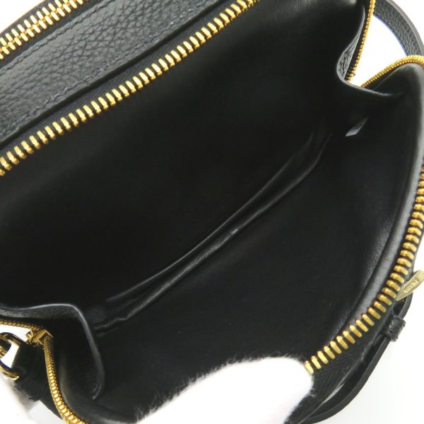 2101218039658 9 PRADA Shoulder Bag Leather Nero