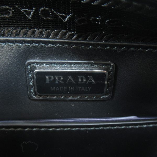 2101218039894 10 PRADA Shoulder Bag Saffiano Leather Nero