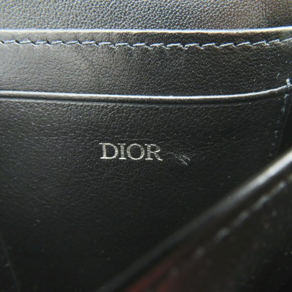 2101218042870 7 Dior Canvas Trotter Leather Shoulder Bag Black