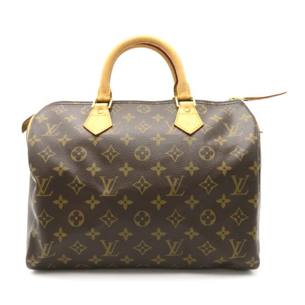 2101218055450 1 Louis Vuitton Speedy 30 Handbag Monogram Brown