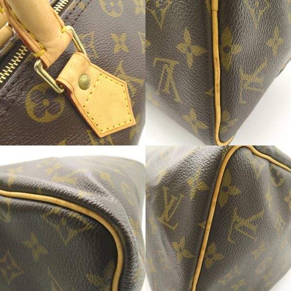 2101218055450 13c Louis Vuitton Speedy 30 Handbag Monogram Brown