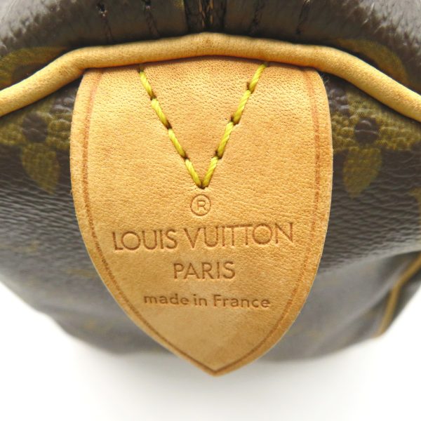 2101218055450 8 Louis Vuitton Speedy 30 Handbag Monogram Brown