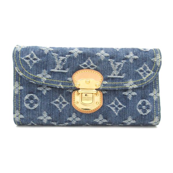 2101218056327 1 Louis Vuitton Portefeuille Amelia Long Wallet Blue