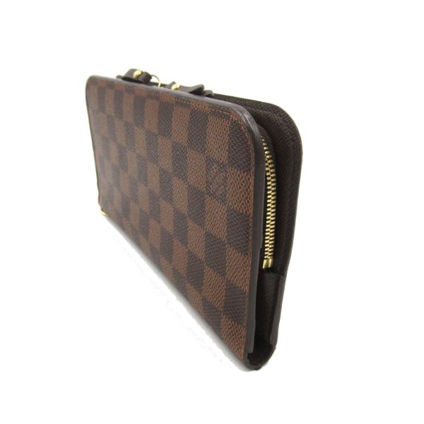 2101218056693 3 Louis Vuitton Portefeuille Long Wallet Brown