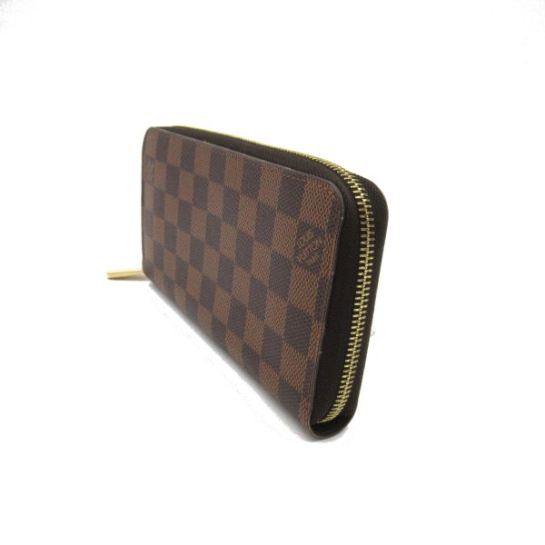 2101218058147 3 Louis Vuitton Zippy Round Long Wallet Damier Brown