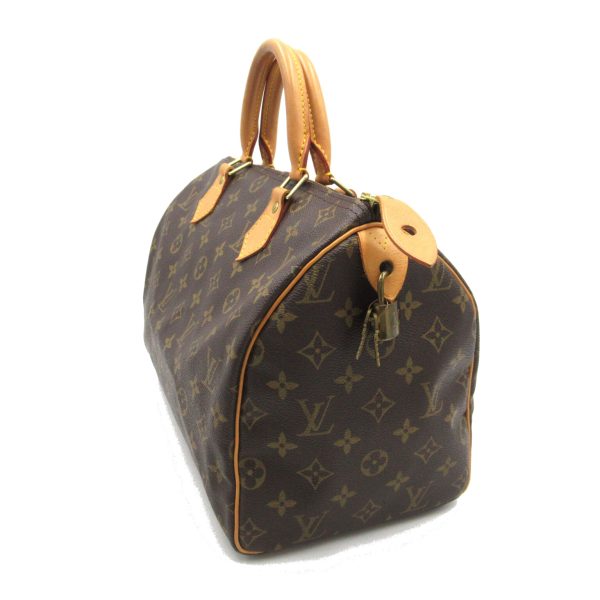 2101218058864 3 Louis Vuitton Speedy 30 Handbag Monogram Brown