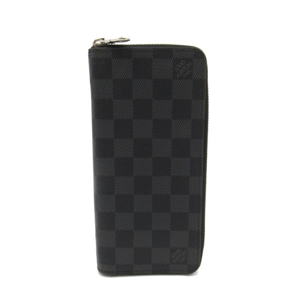 2101218059298 1 Louis Vuitton Zippy Vertical Long Wallet Black