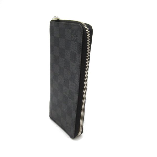 2101218059298 3 Louis Vuitton Zippy Vertical Long Wallet Black