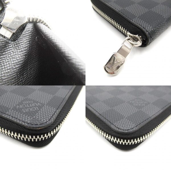 2101218059298 9c Louis Vuitton Zippy Vertical Long Wallet Black