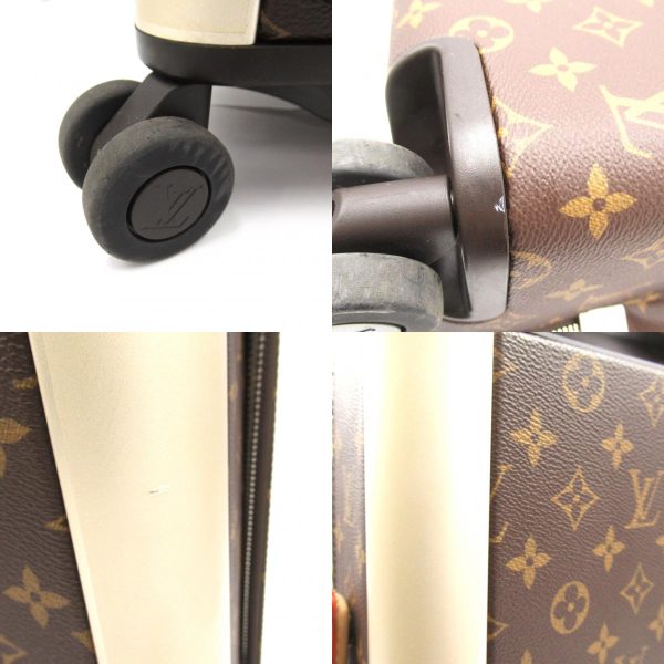 2101218061048 15c Louis Vuitton Horizon 55 Trunk Bag Brown