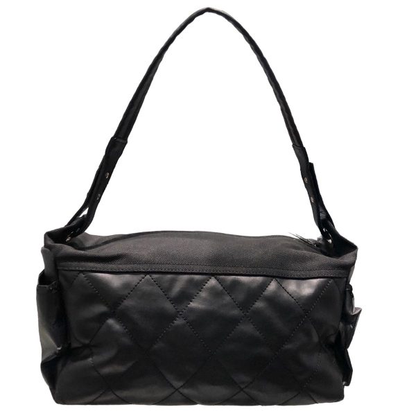 21025404 03 Chanel Paris Biarritz Boston Gym Bag Black