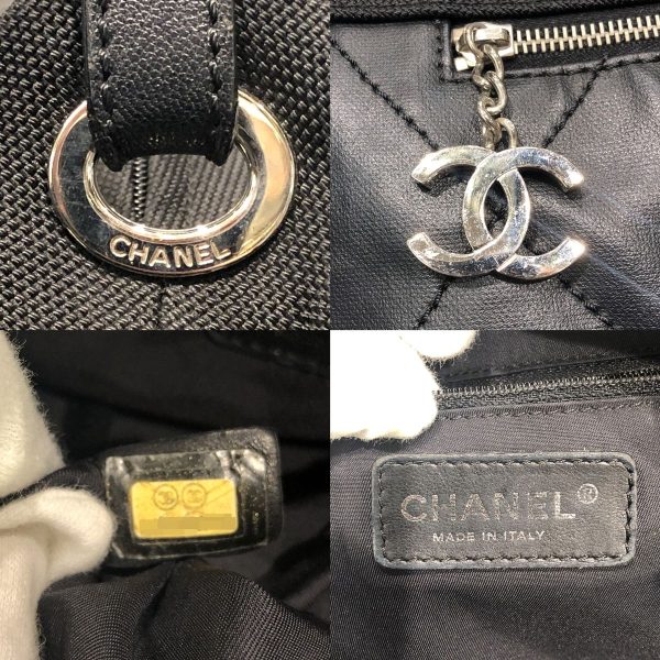 21025404 06 Chanel Paris Biarritz Boston Gym Bag Black