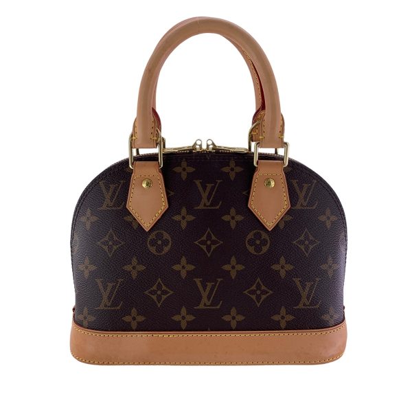 21038142 02 Louis Vuitton Alma BB Monogram Shoulder Bag