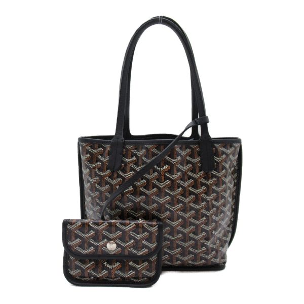 2104102246750 3 Goyard Ange Mini Tote Bag Black