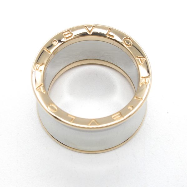 2104102248624 4 Bulgari Anish Kapoor Ring Pink Gold Stainless Steel