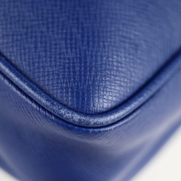 2105073008057 7 Louis Vuitton Outdoor Messenger PM Taiga Shoulder Bag Leather Cobalt Blue