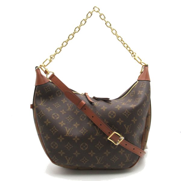 2106800540000 2 Louis Vuitton Loop Hobo 2way Shoulder Bag Brown