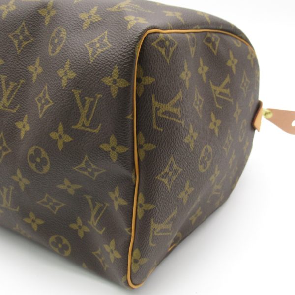 2106800542004 7 Louis Vuitton Speedy Handbag Canvas Brown