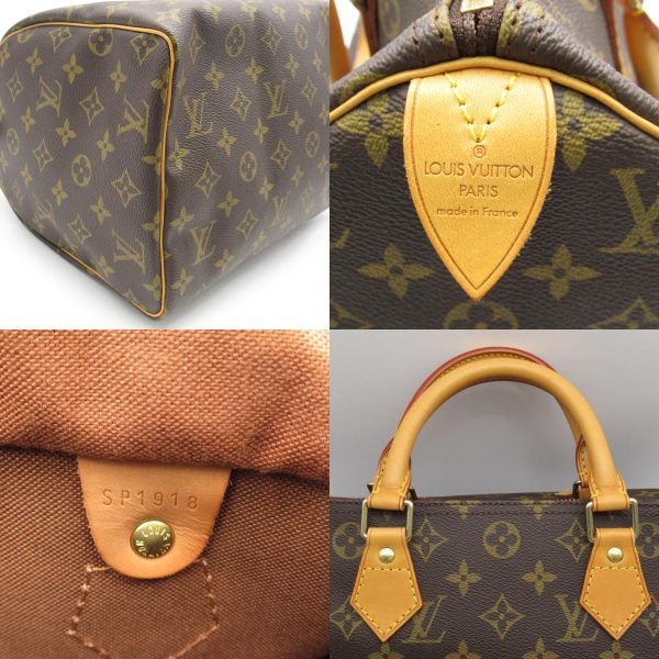 2106800542004 8c Louis Vuitton Speedy Handbag Canvas Brown