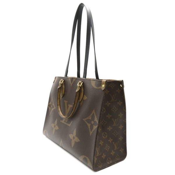 2106800542561 3 Louis Vuitton On The Go MM Tote Bag Monogram Brown