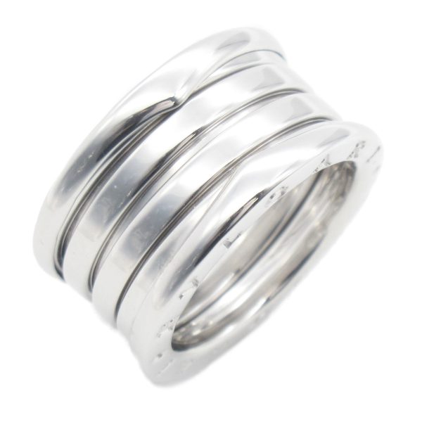 2107600976037 1 Bulgari 4 Band White Gold Ring