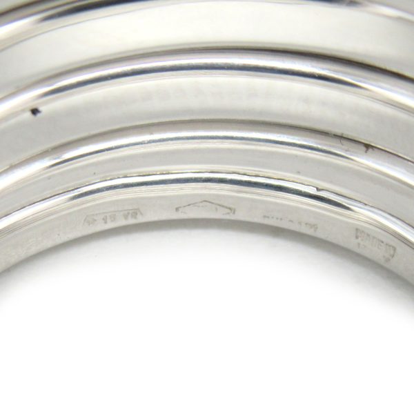 2107600976037 5 Bulgari 4 Band White Gold Ring